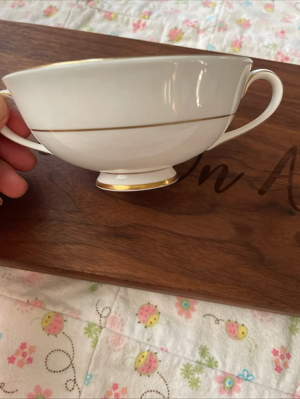 Windsor porcelain double